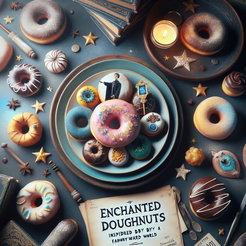 Descubra os Segredos Encantados dos Donuts Harry Potter da Krispy Kreme